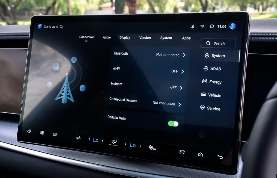 BYD Sealion 7 infotainment display